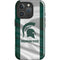 Michigan State University Spartans Jersey iPhone 16 Pro Impact Case